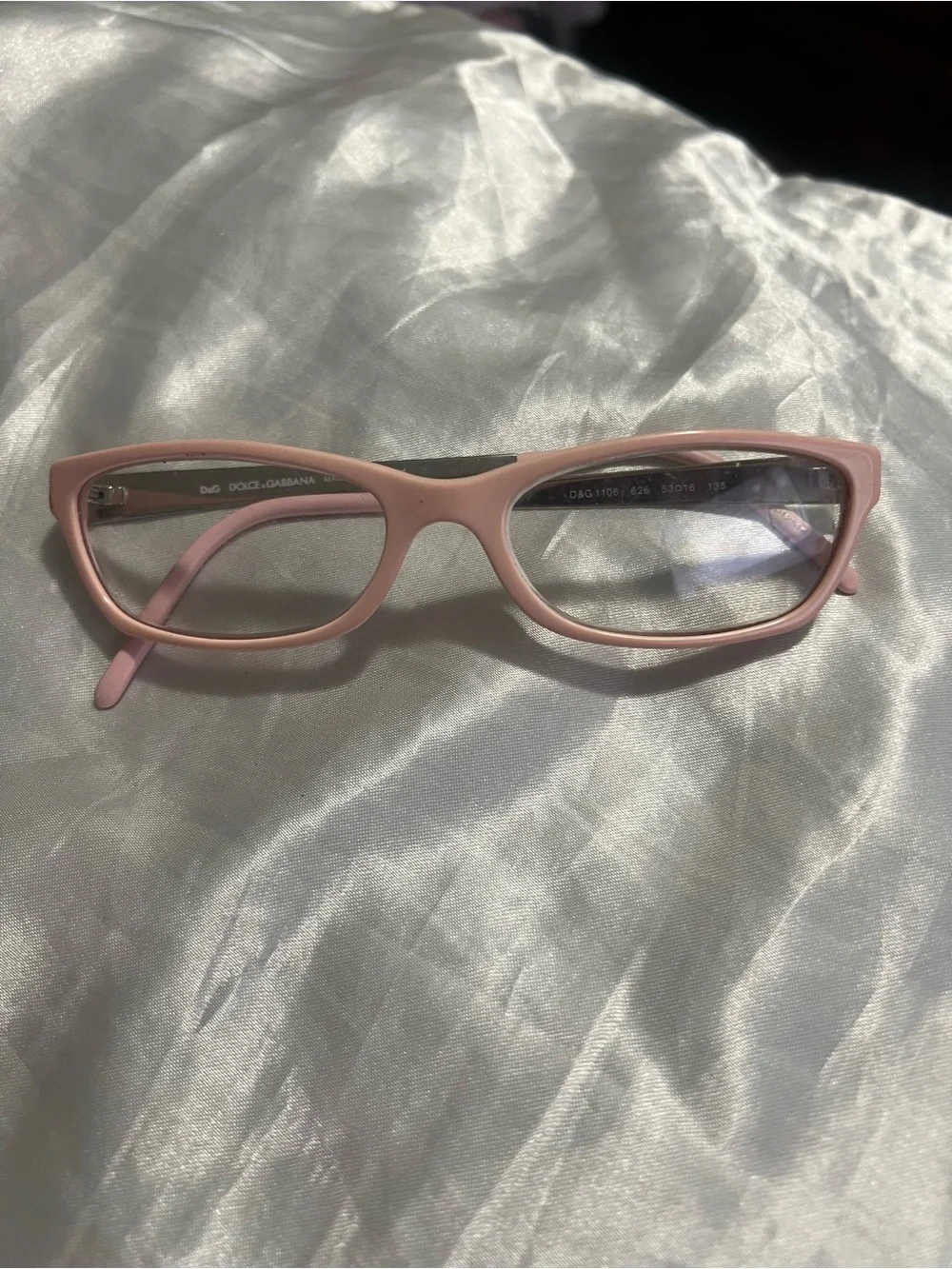 Dolce & Gabbana Pink Kids Size Eyewear Frames